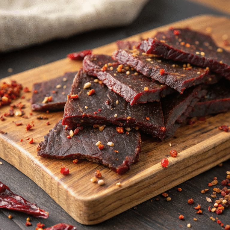 How to Make Smoked Beef Jerky 6 beef ready for homemade smoked beef jerky