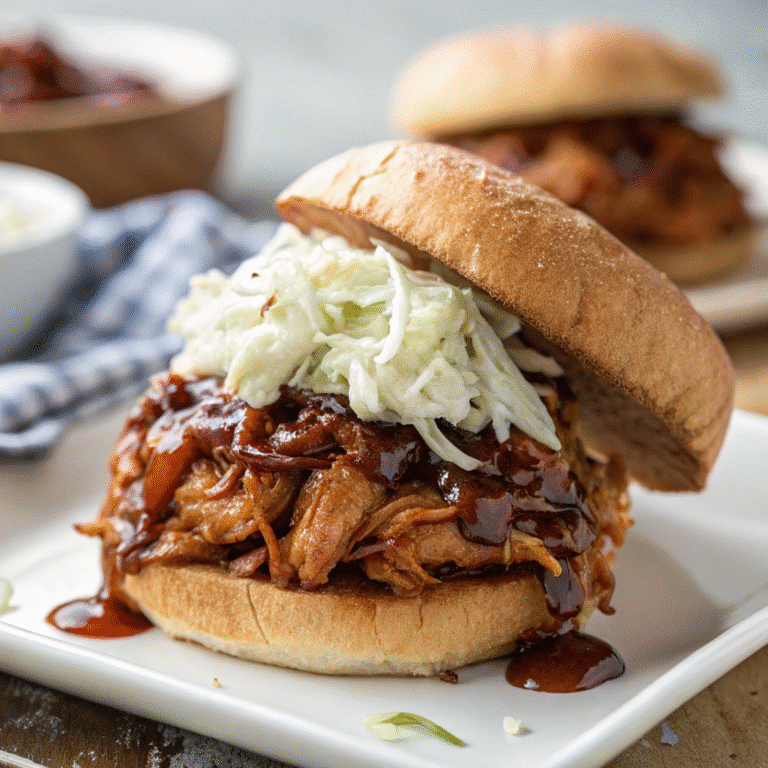 How to Make Smoked Pulled Chicken at Home (Easy Step-by-Step) 6 Smoked pulled chicken served fresh and shredded for BBQ recipes