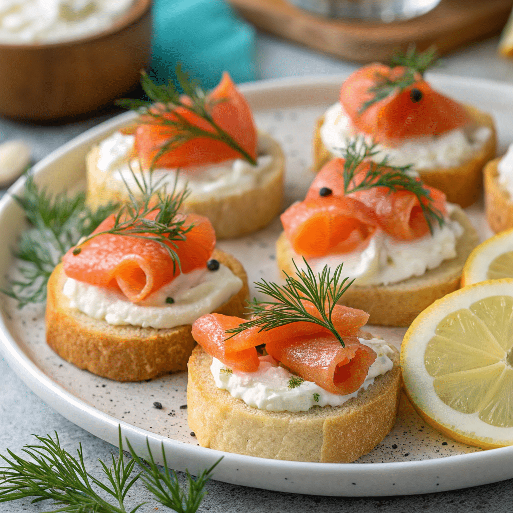How to Make the Perfect Smoked Salmon Appetizer at Home 8 smoked salmon appetizer DIY platter with cucumber and toasts